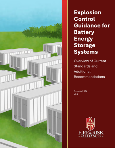 BESS Explosion Control Guidance - Preview
